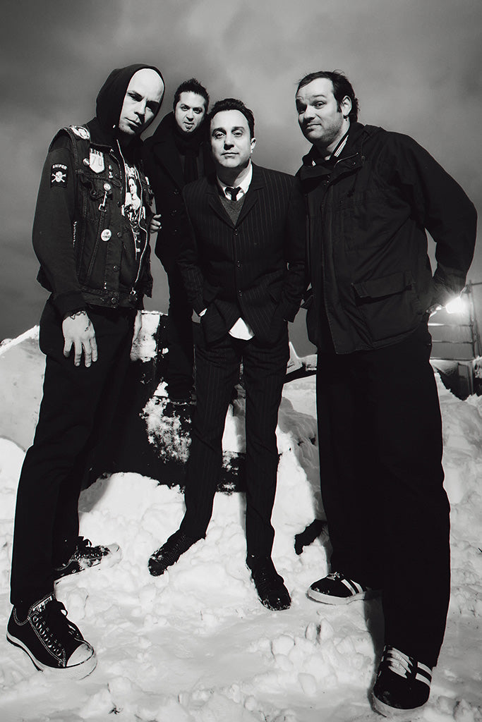 Goldfinger Pop Punk Band Black and White Poster