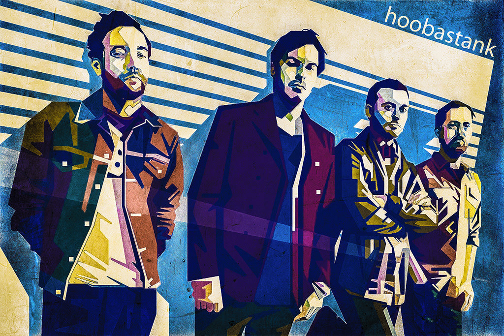 Hoobastank Pop Punk Band Poster