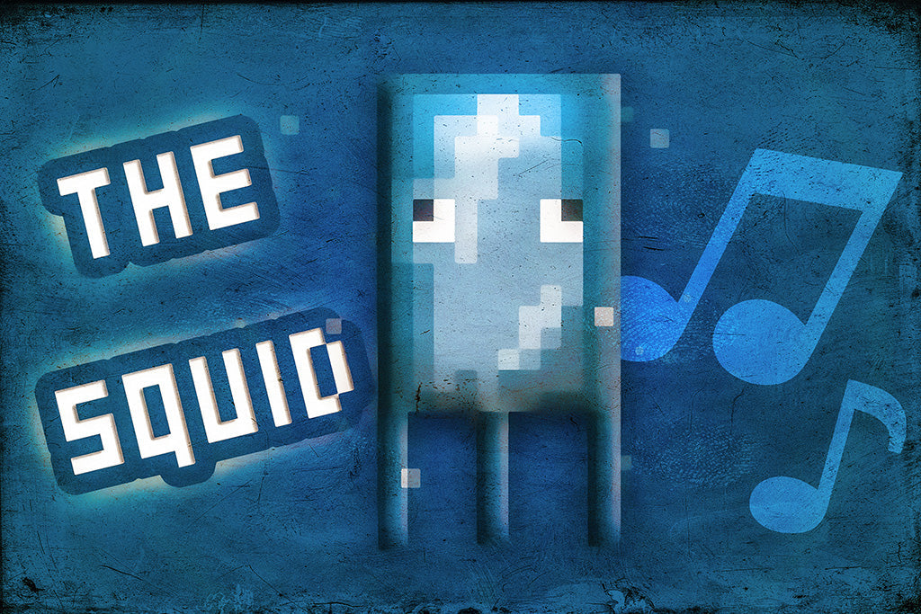 The Squids Pop Punk Band Poster