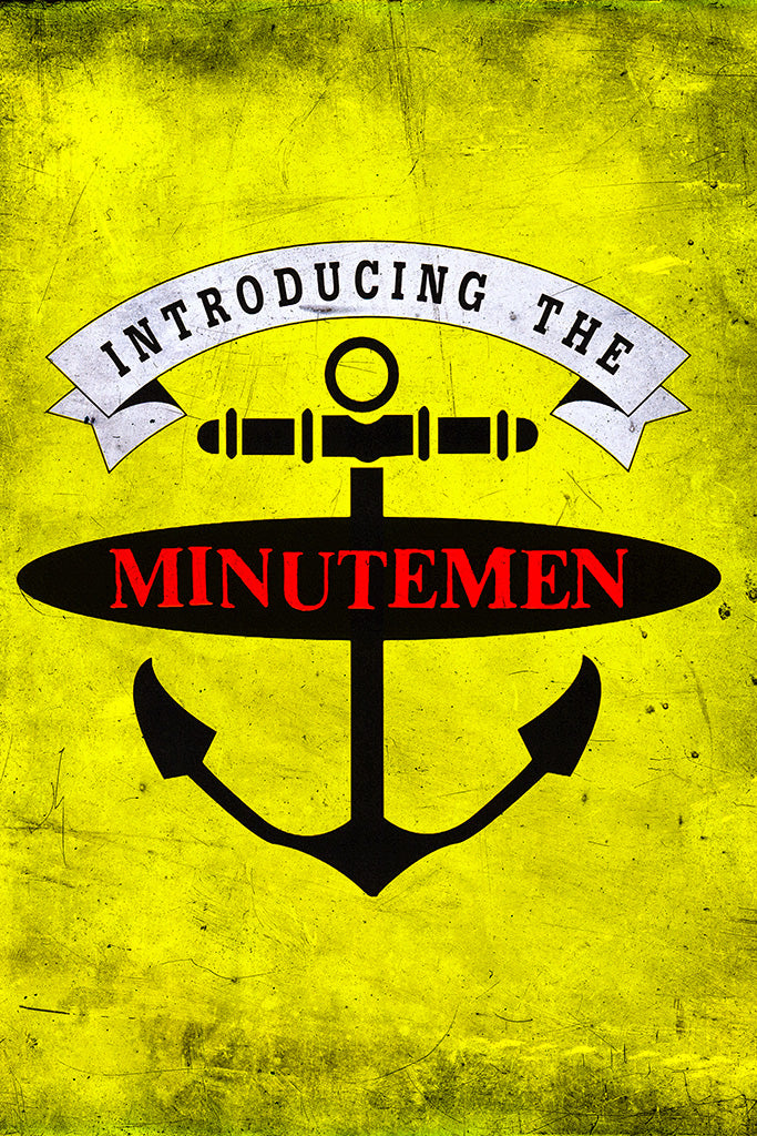 Minutemen Pop Punk Band Poster