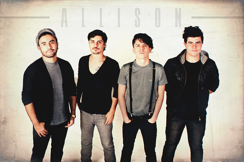 Allison Pop Punk Band Poster