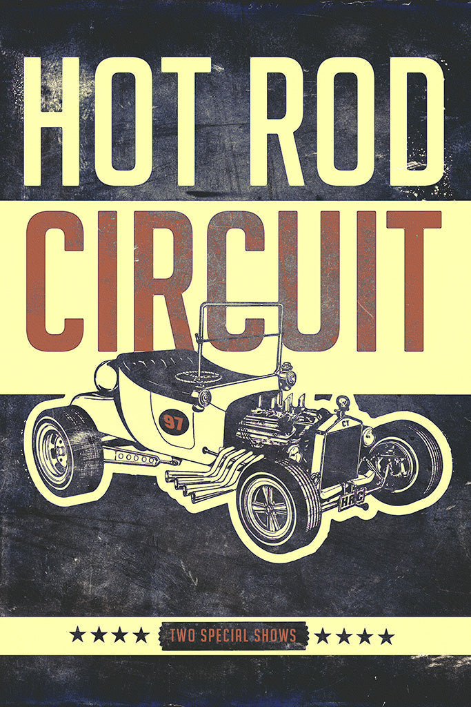 Hot Rod Circuit Pop Punk Band Poster