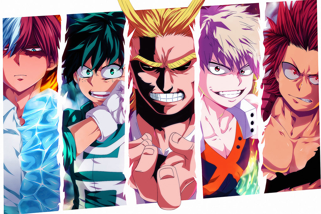 My Hero Academia Manga Poster