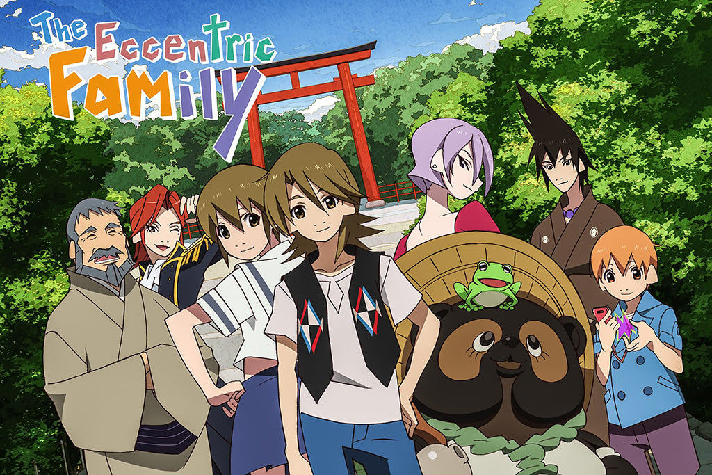 The Eccentric Family Novel Poster