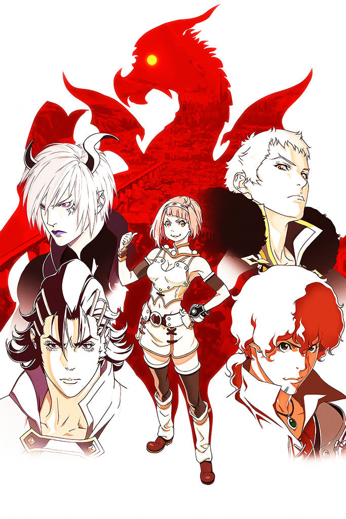 Rage of Bahamut Anime Poster
