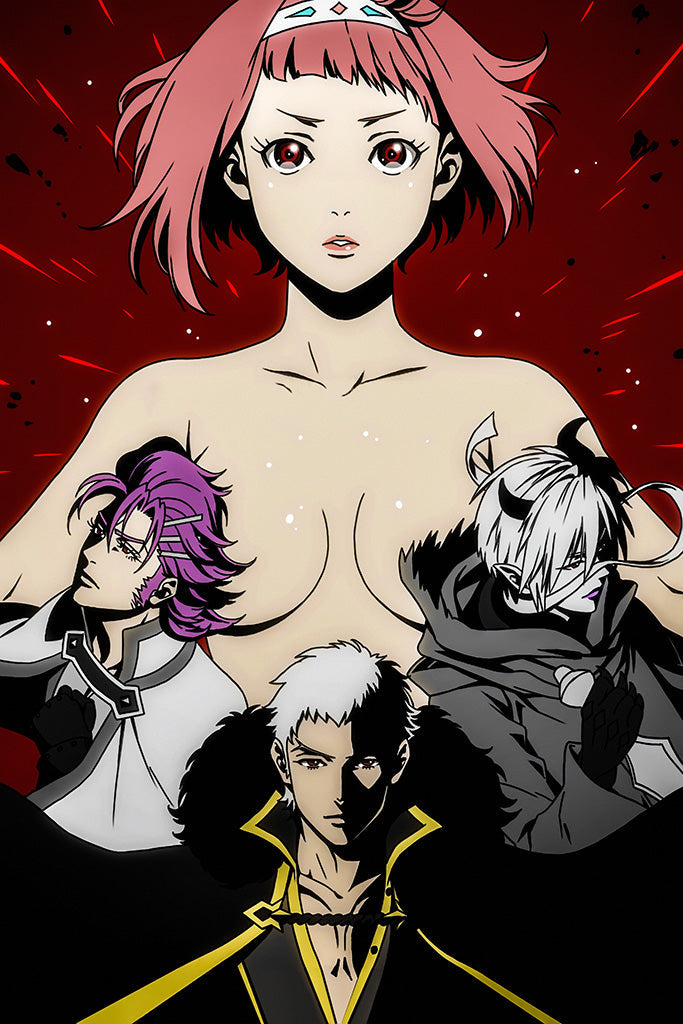 Rage of Bahamut Anime Manga Poster