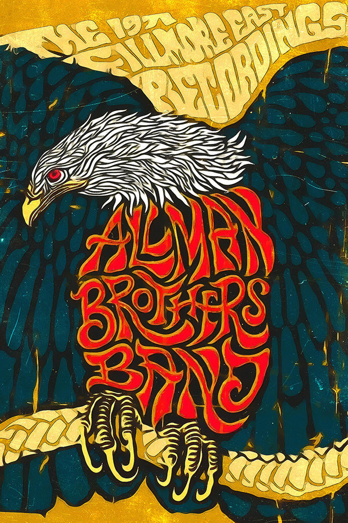 The Allman Brothers Band Poster