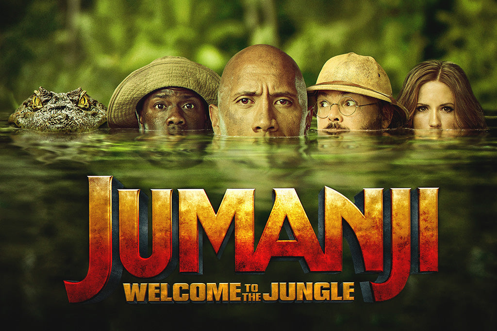 Jumanji Welcome to the Jungle Poster