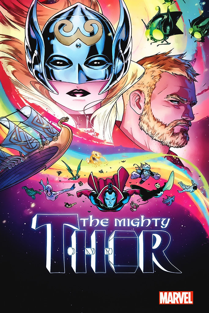 The Mighty Thor Comics Art Poster