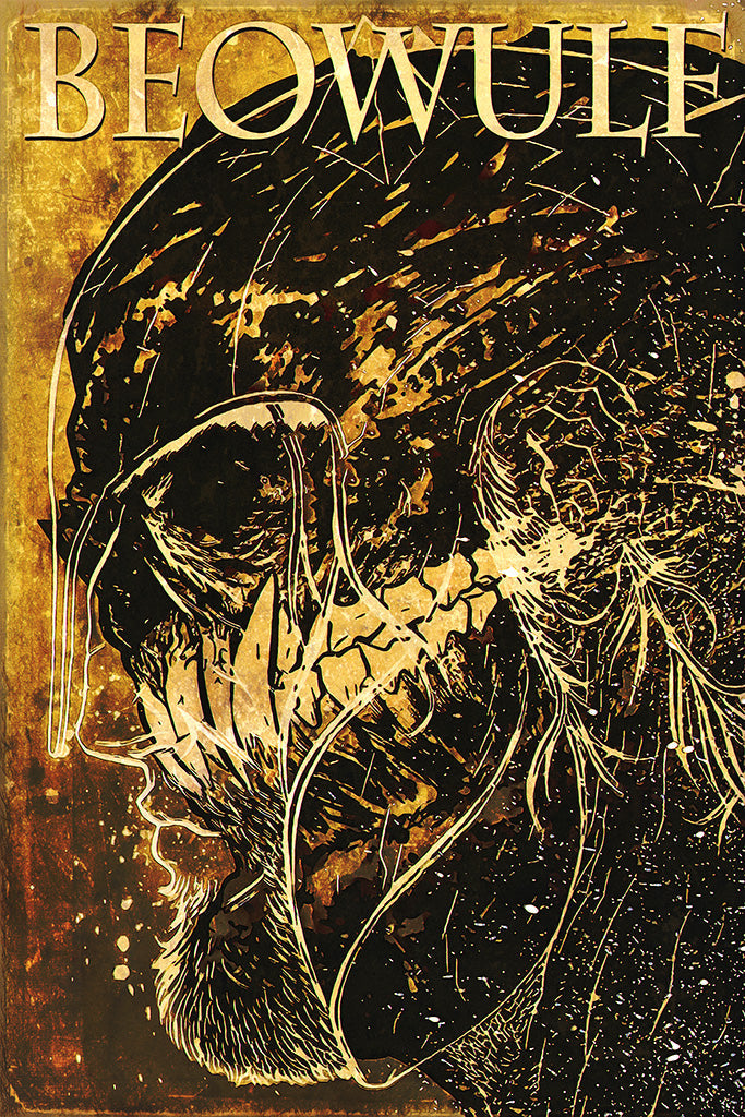 Beowulf Art Comics Poster