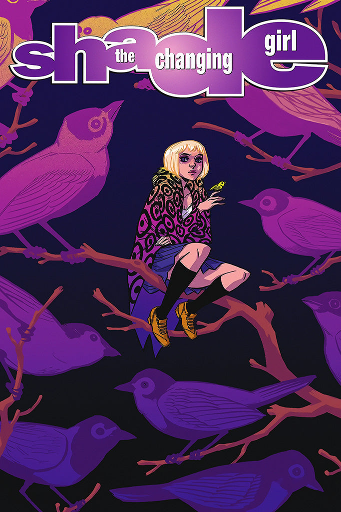 Shade the Changing Girl Art Poster