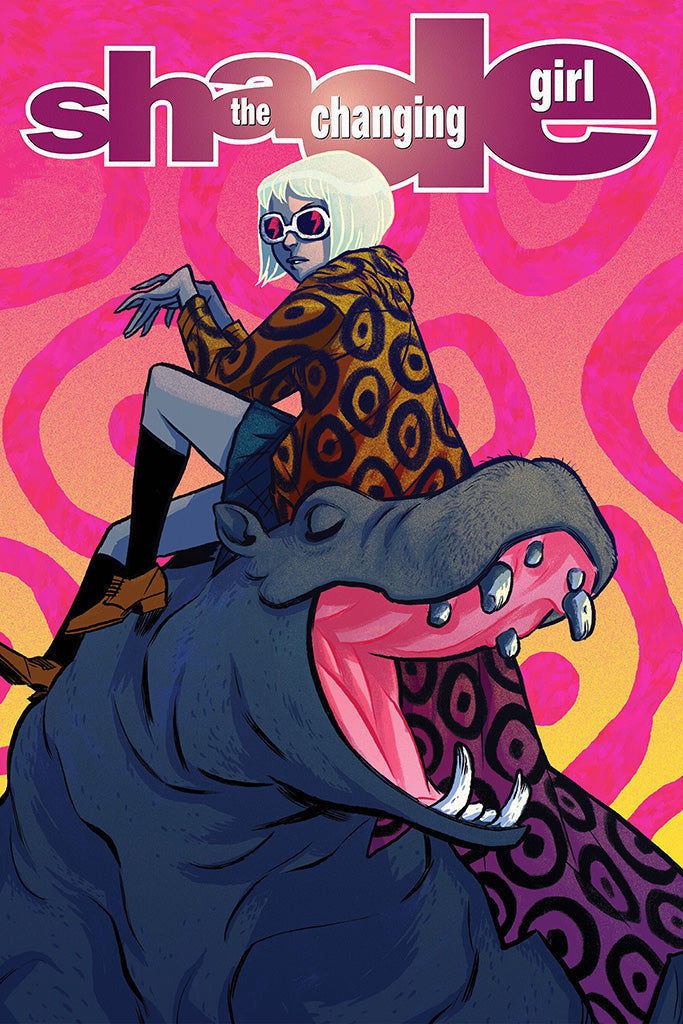 Shade the Changing Girl Comics Art Poster