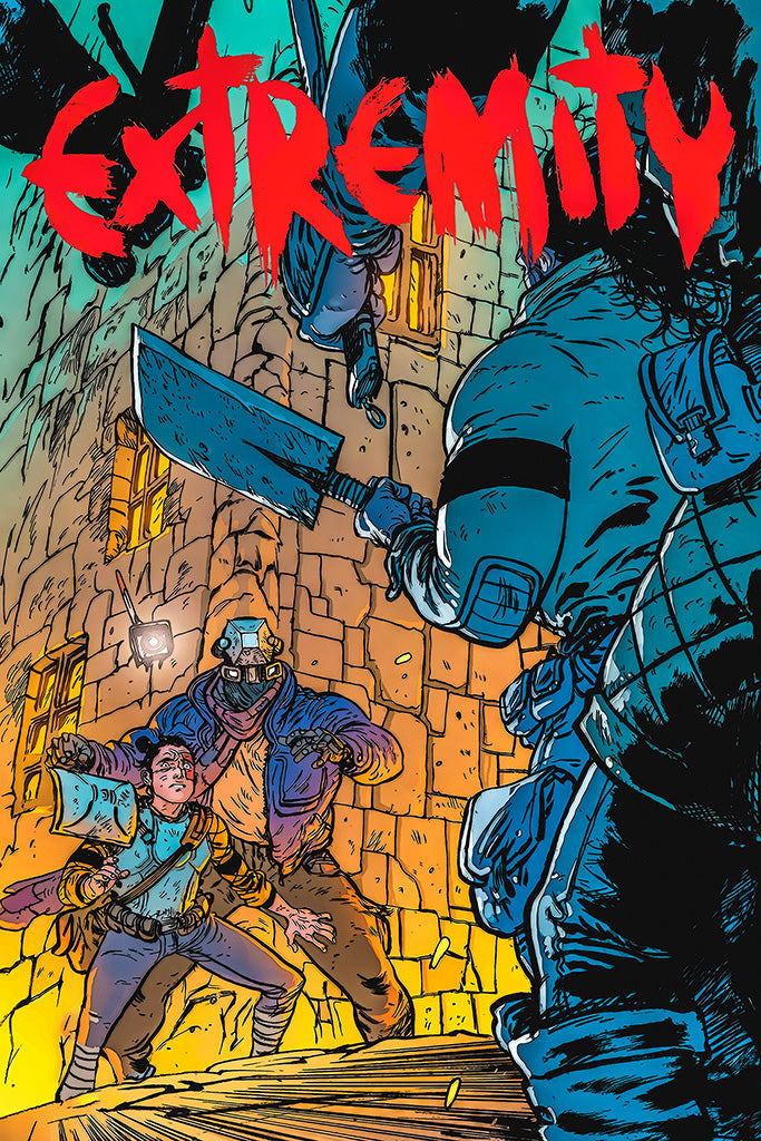 Extremity Comics Art Poster