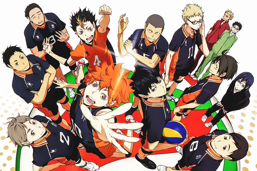 Haikyuu!! Anime Art Poster