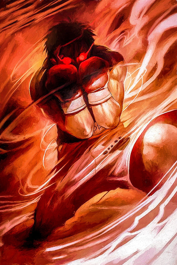Hajime no Ippo Anime Art Poster