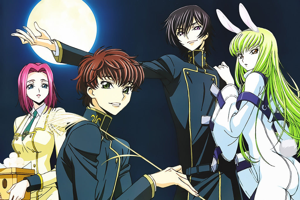 Code Geass Hangyaku no Lelouch Anime Art Poster