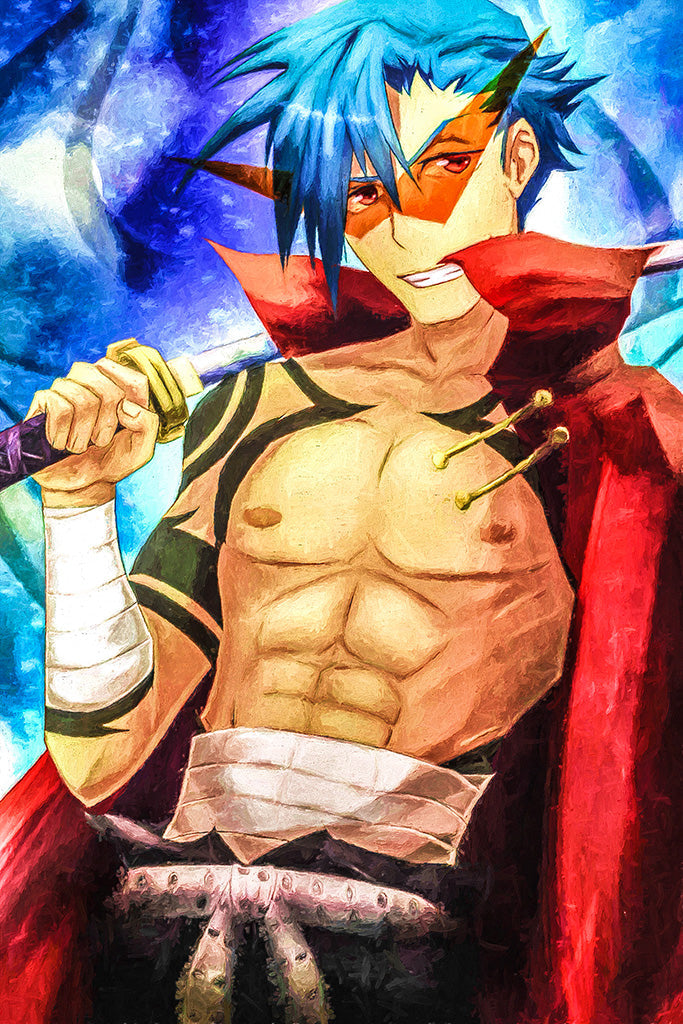 Gurren Lagann Anime Poster