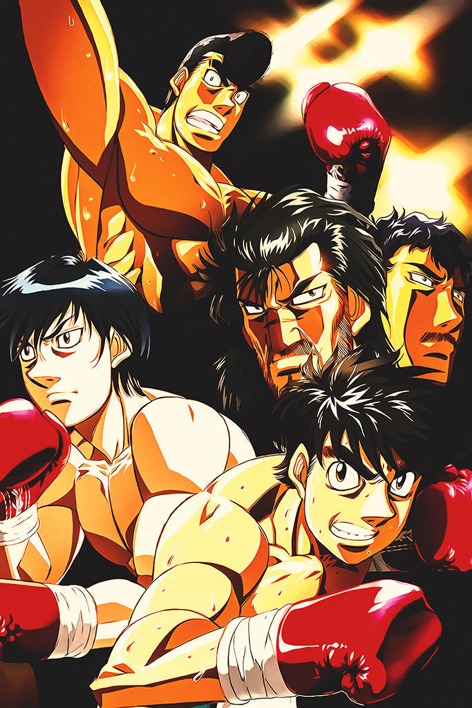 Hajime no Ippo New Challenger Anime Poster