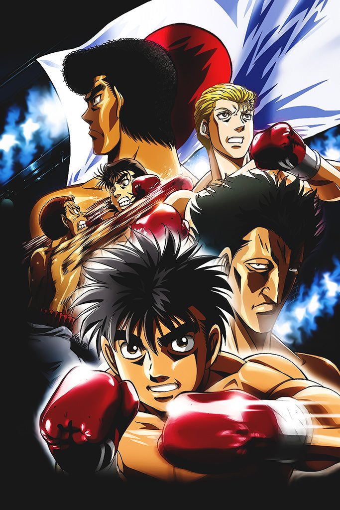 Hajime no Ippo Rising Anime Art Poster