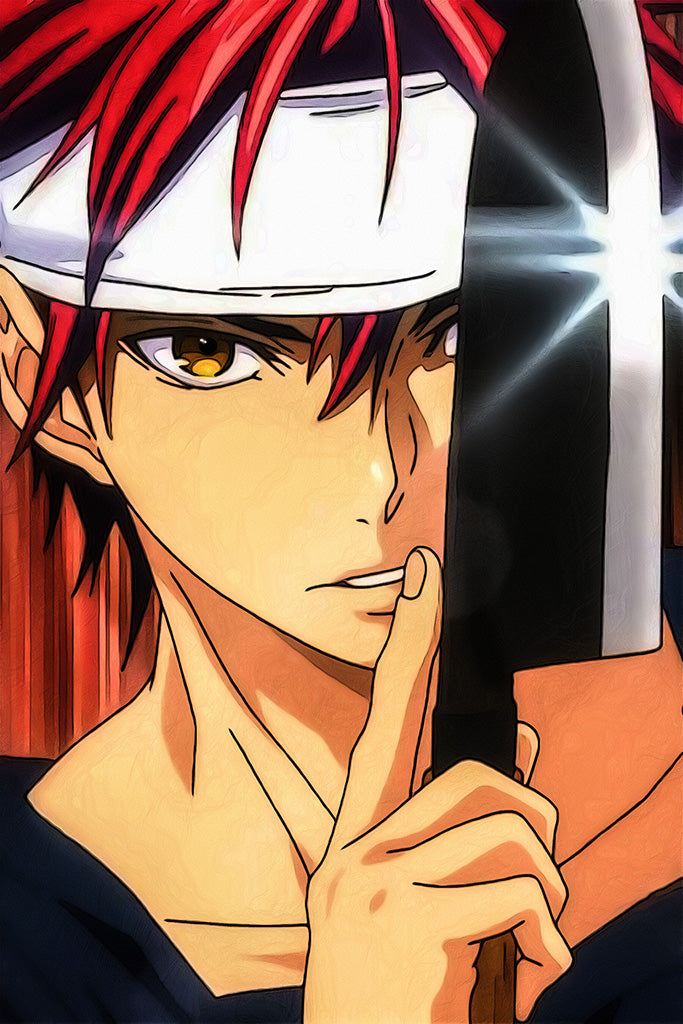 Shokugeki no Souma San no Sara Anime Art Poster