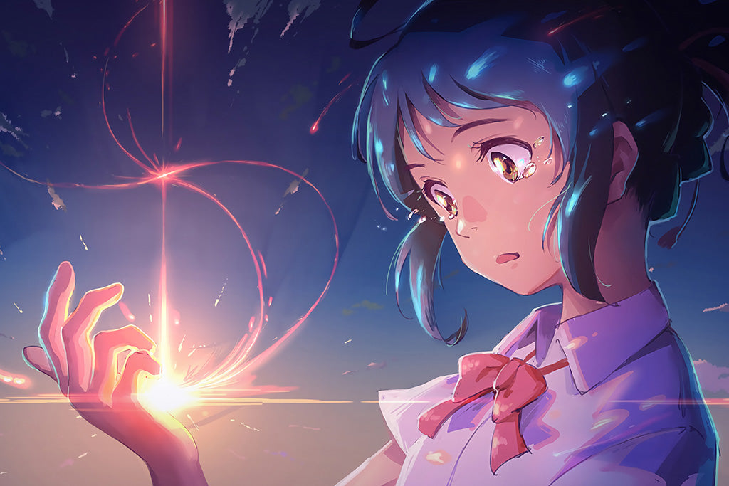 Kimi No Na Wa Anime Art Poster