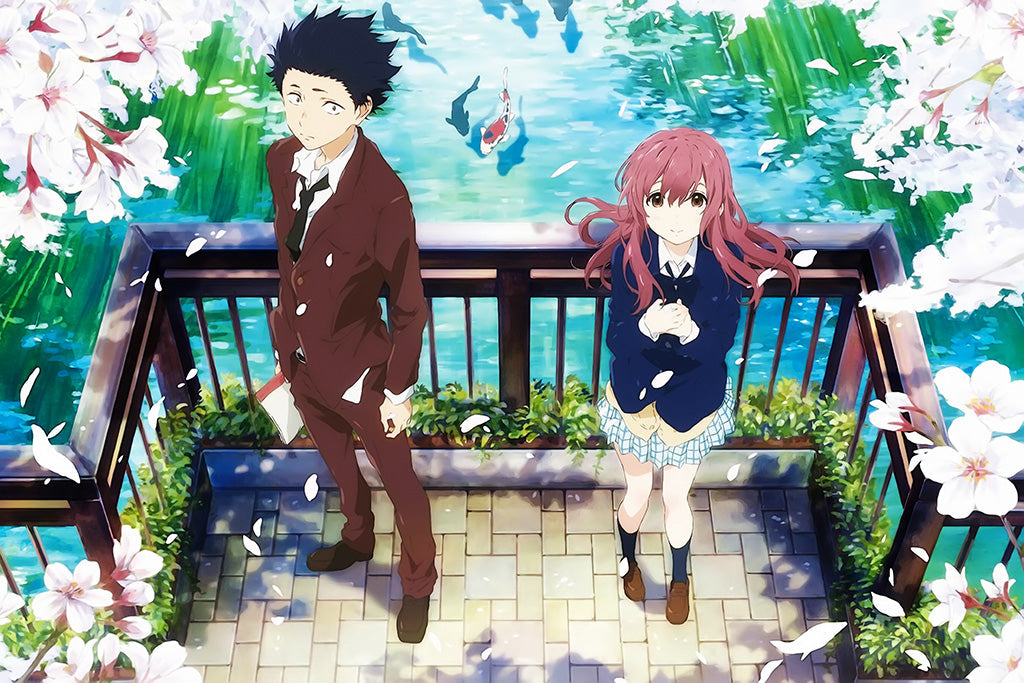 Koe No Katachi Anime Art Poster