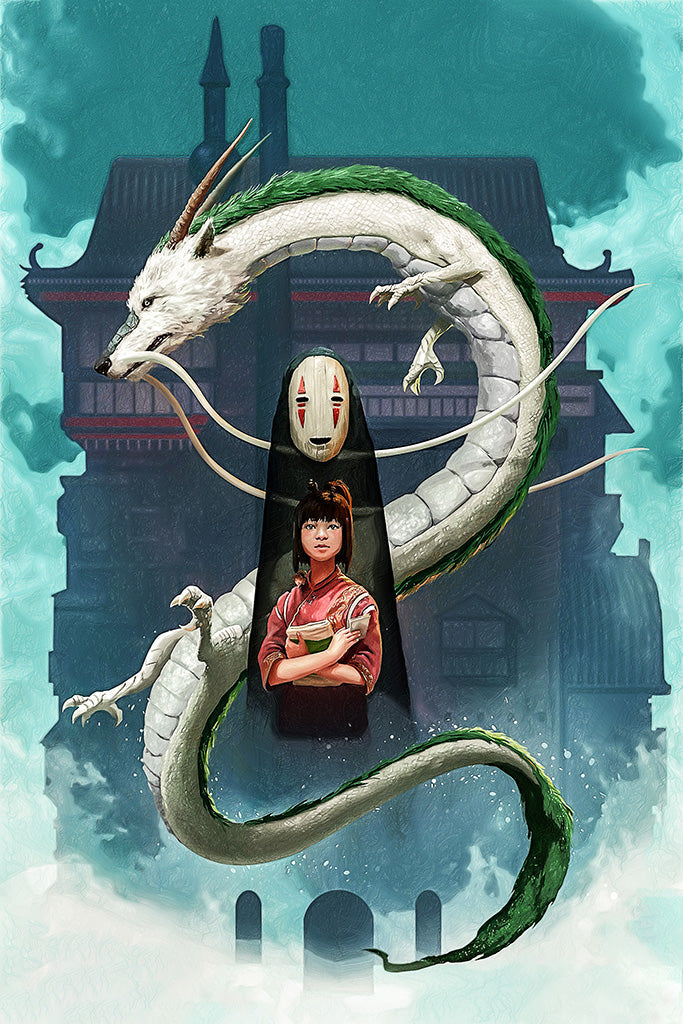 Sen To Chihiro No Kamikakushi Poster