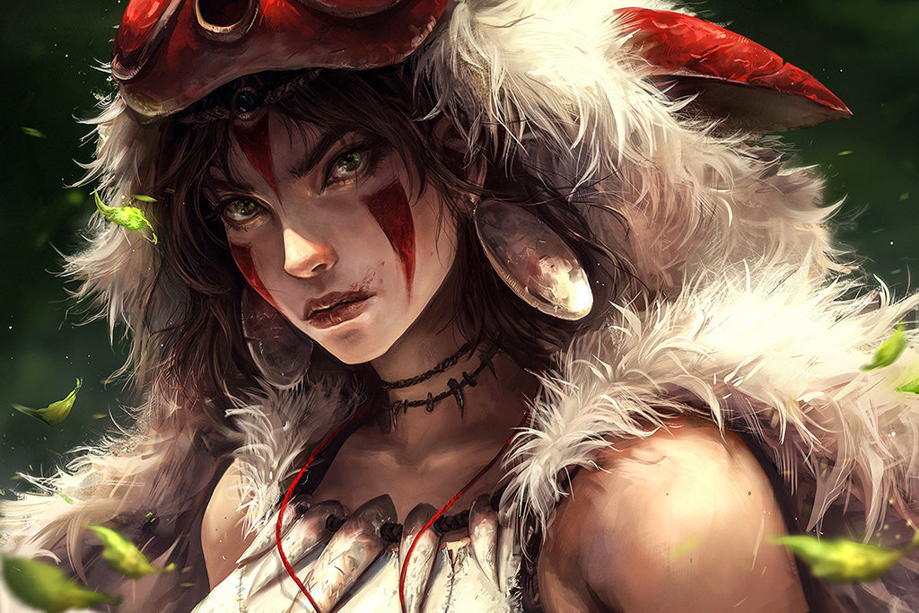 Mononoke Hime Anime Poster