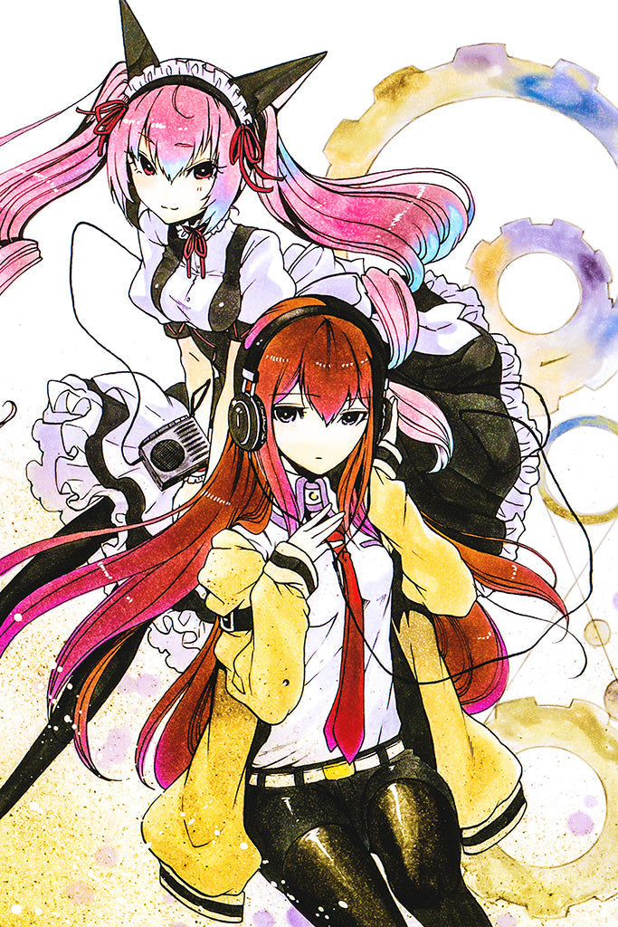 Steins Gate Movie Fuka Ryouiki No Deja Vu Poster