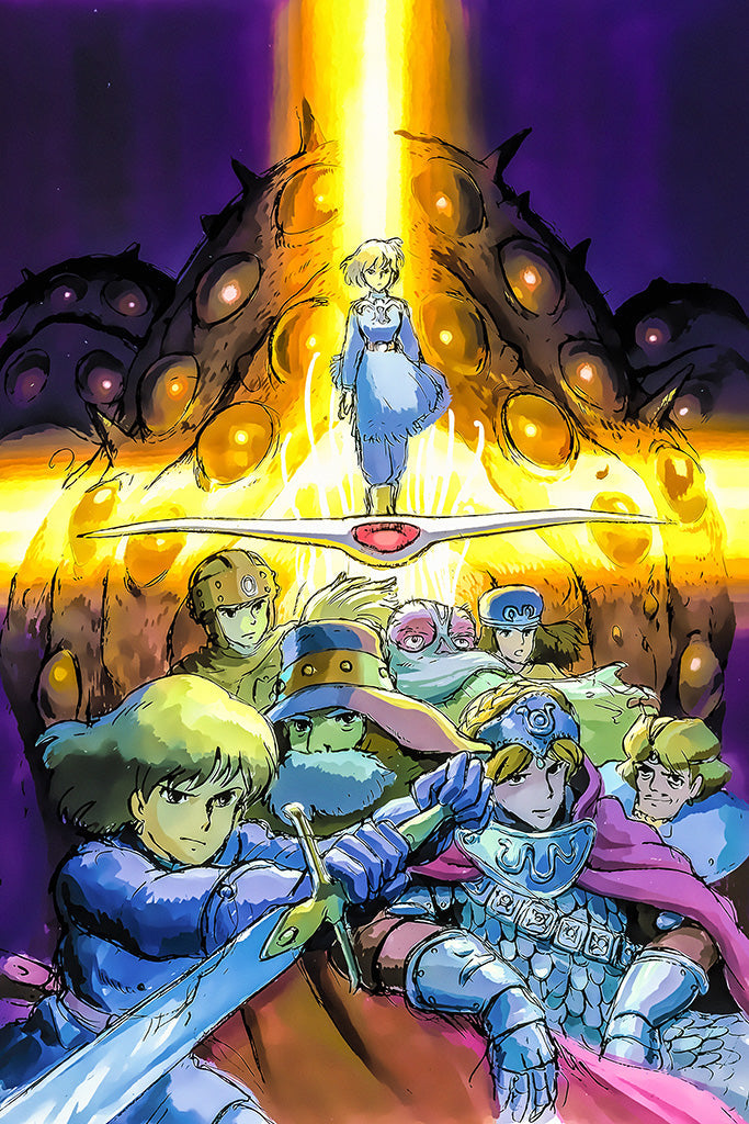 Kaze No Tani No Nausicaa Anime Poster