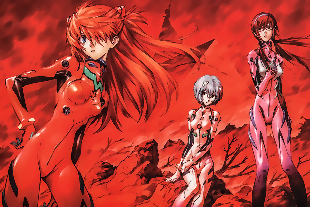 Evangelion 2.0 You Can (Not) Advance Anime Art Poster