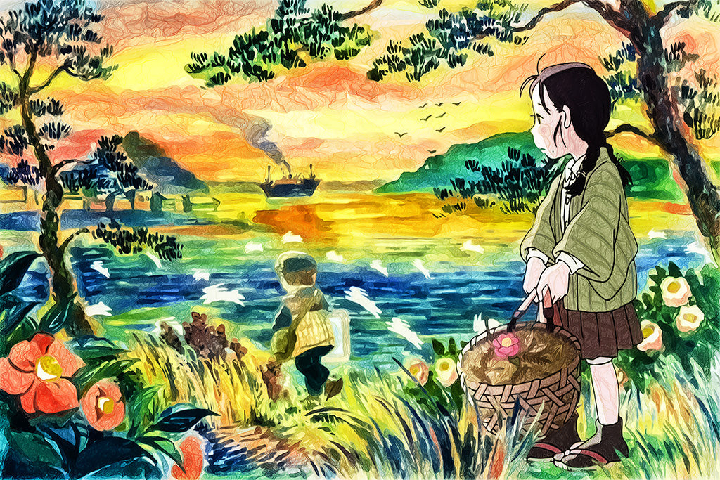 Kono Sekai No Katasumi Ni Canvas Poster