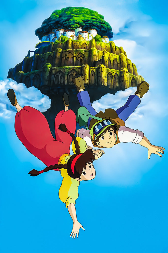 Tenkuu No Shiro Laputa Anime Art Canvas Poster
