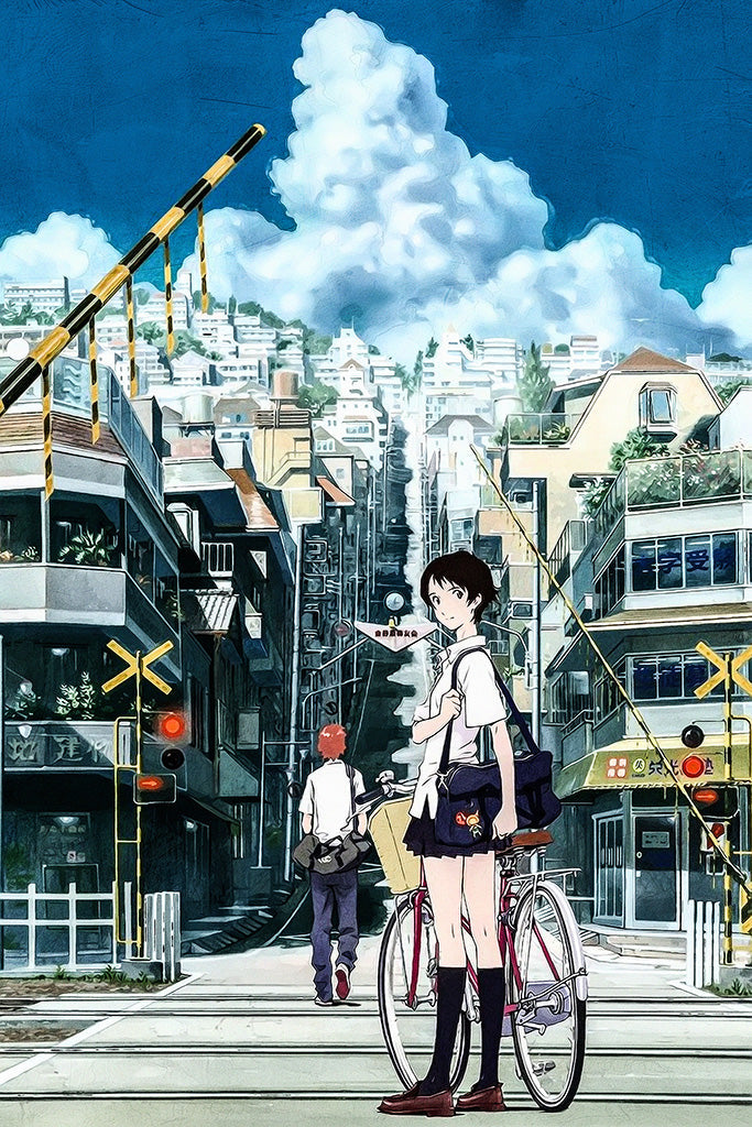 Toki Wo Kakeru Shoujo Anime Canvas Poster