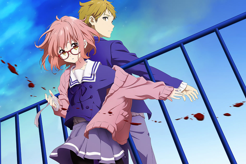 Kyoukai No Kanata Movie I'll Be Here - Mirai-Hen Anime Canvas Poster
