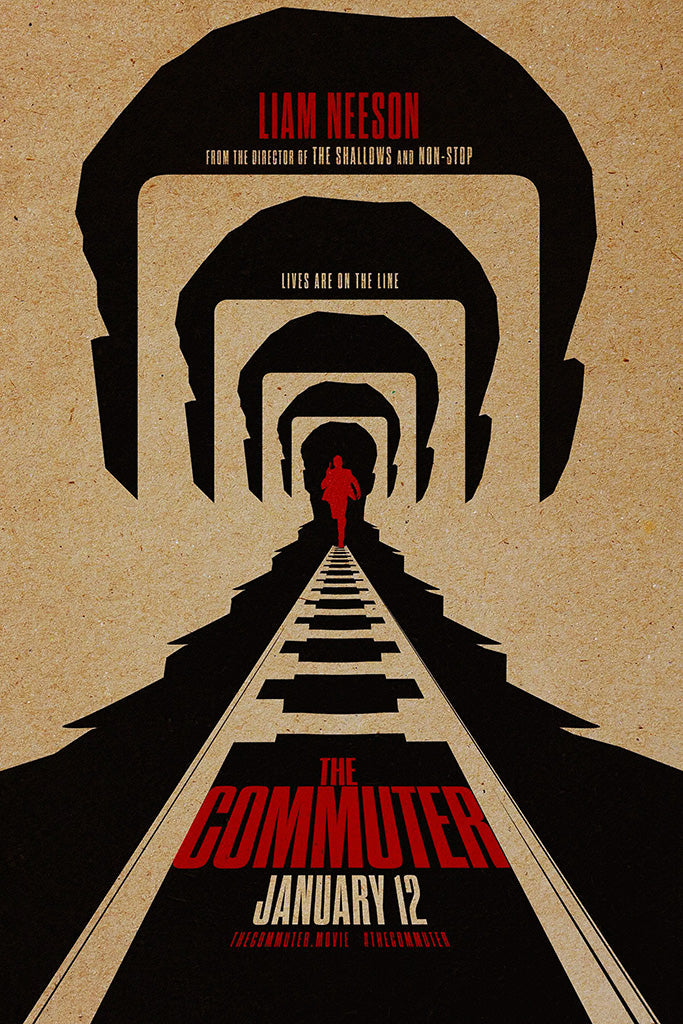 The Commuter Canvas Poster