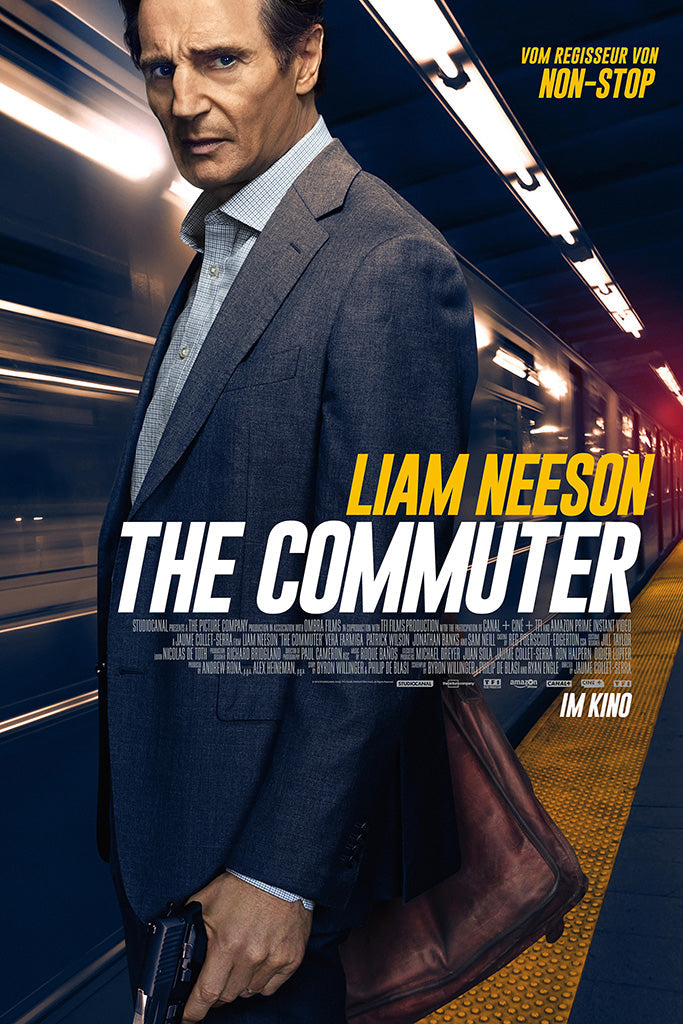 The Commuter Film Canvas Poster