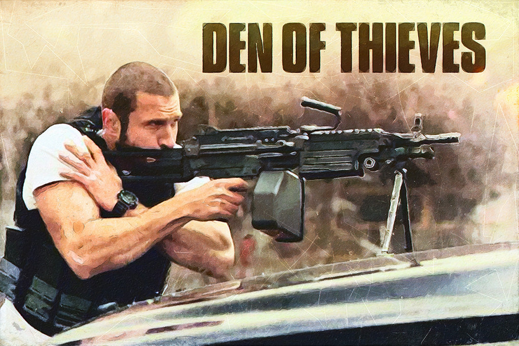 Den of Thieves Film Canvas Poster