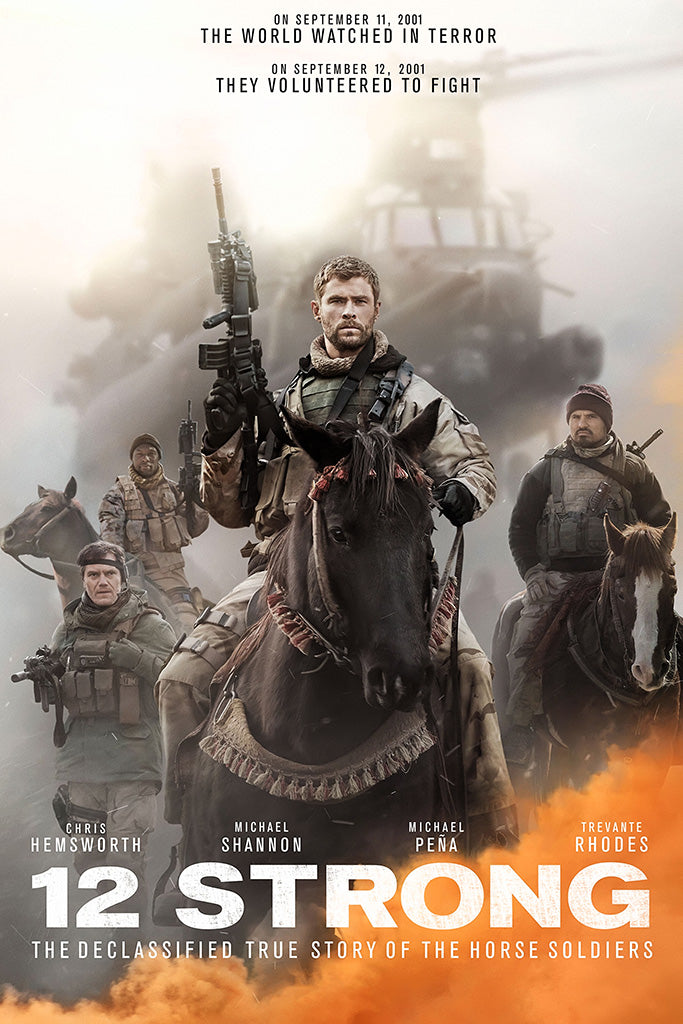 12 Strong Film Canvas Poster
