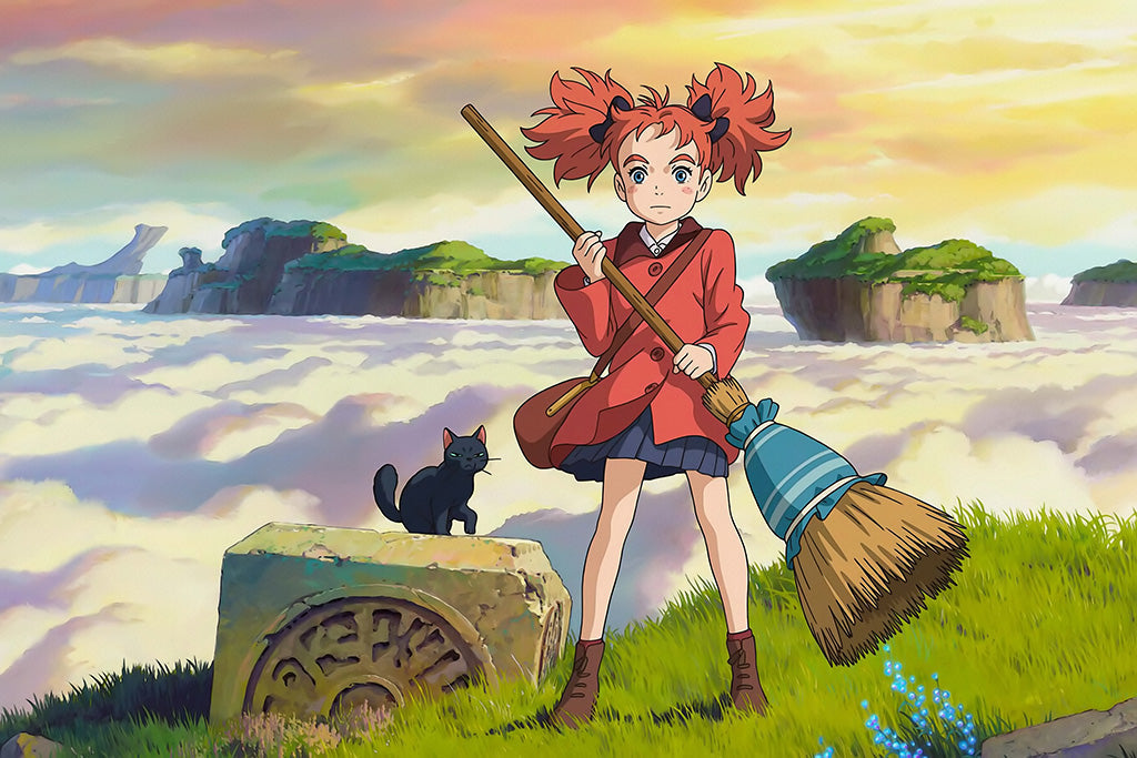 Mary and the Witch's Flower Canvas Poster