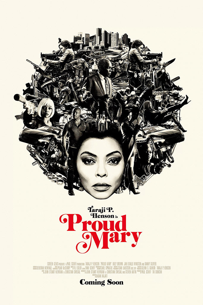 Proud Mary Film Canvas Poster