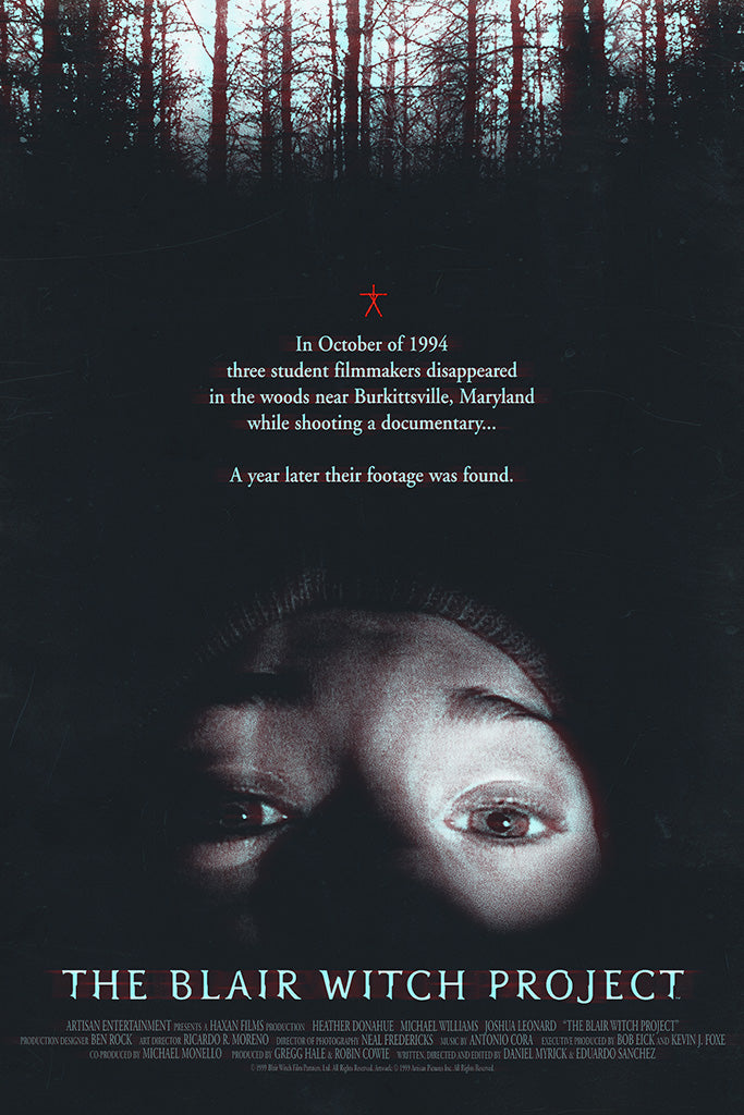 The Blair Witch Project 3 Canvas Poster
