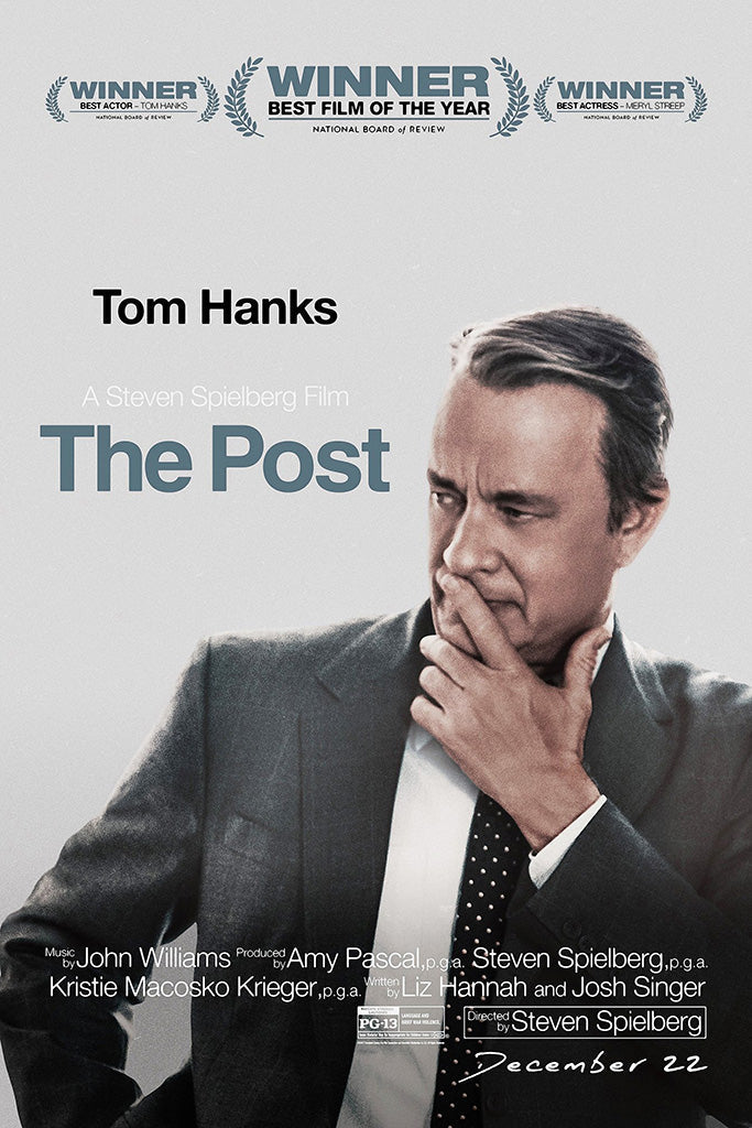 The Post Movie Film Canvas Poster