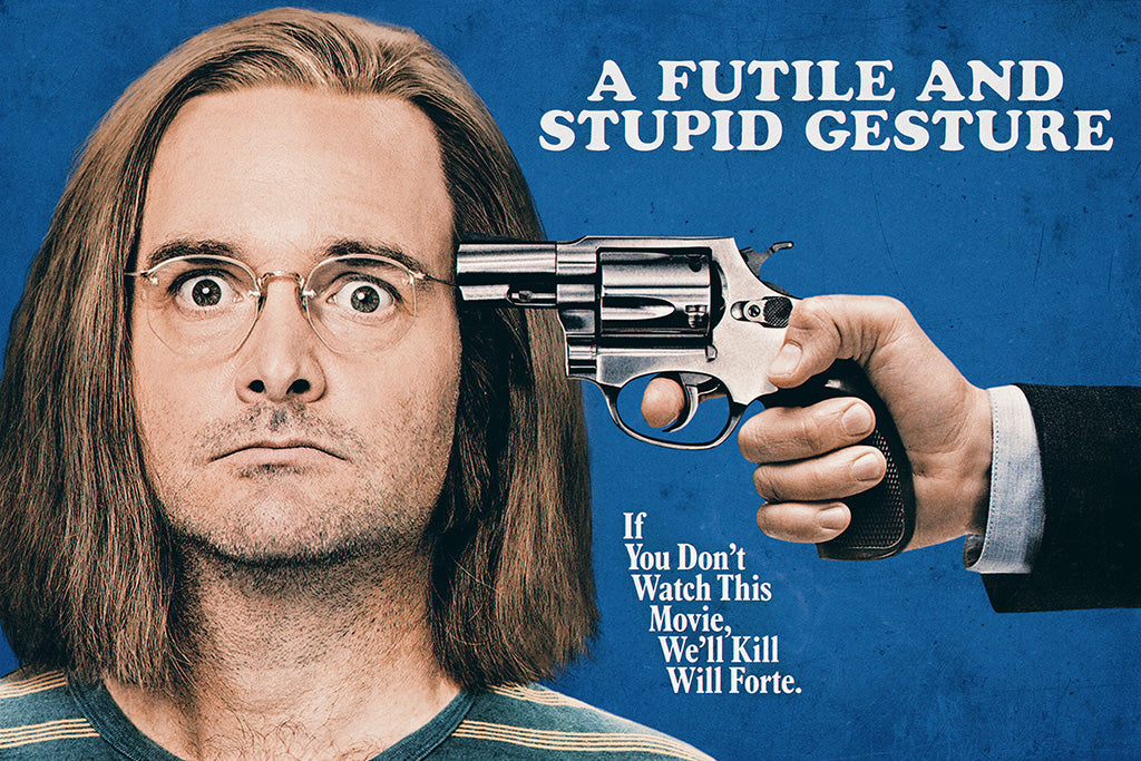 A Futile and Stupid Gesture Film Canvas Poster