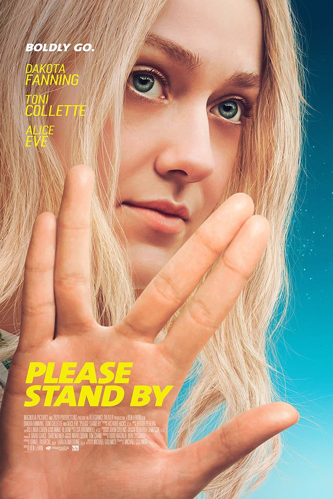 Please Stand By Canvas Poster