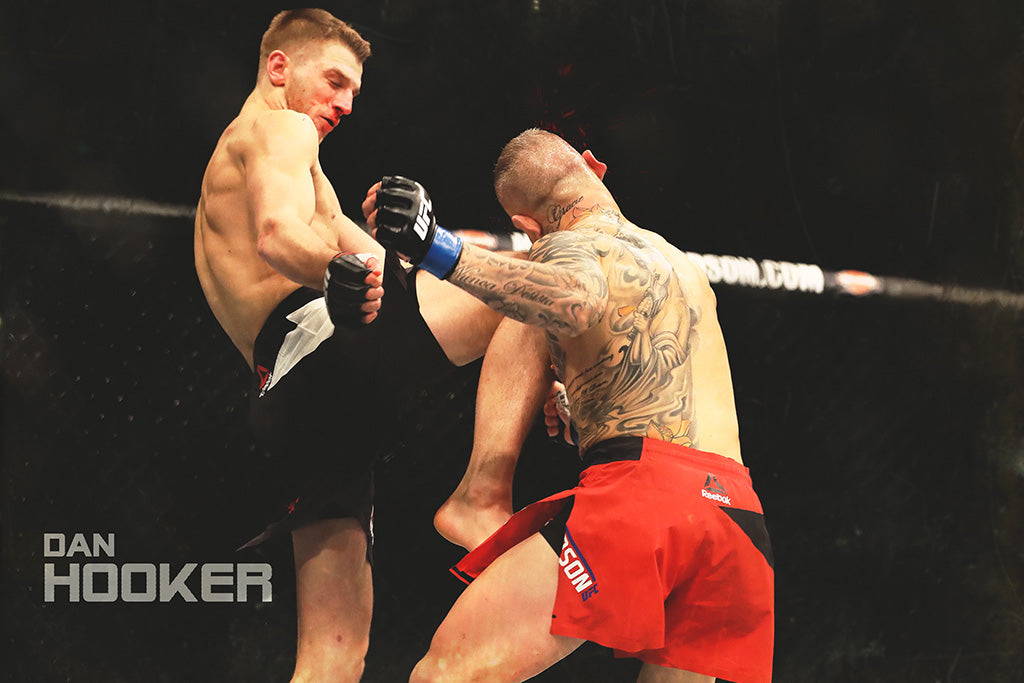 Dan Hooker MMA Canvas Poster