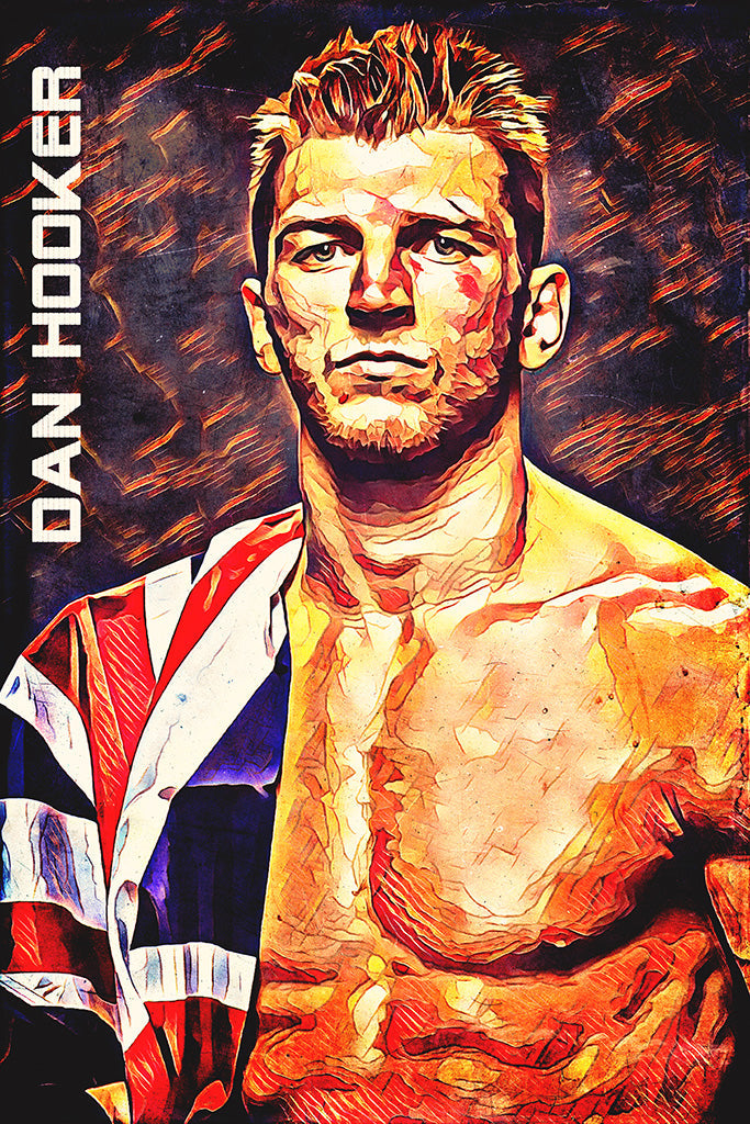Dan Hooker MMA Sport Canvas Poster