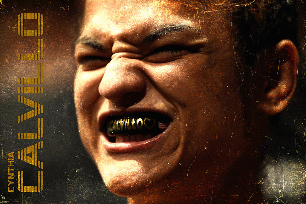 Cynthia Calvillo MMA Canvas Poster