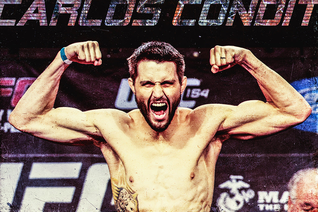 Carlos Condit MMA Sport Canvas Poster