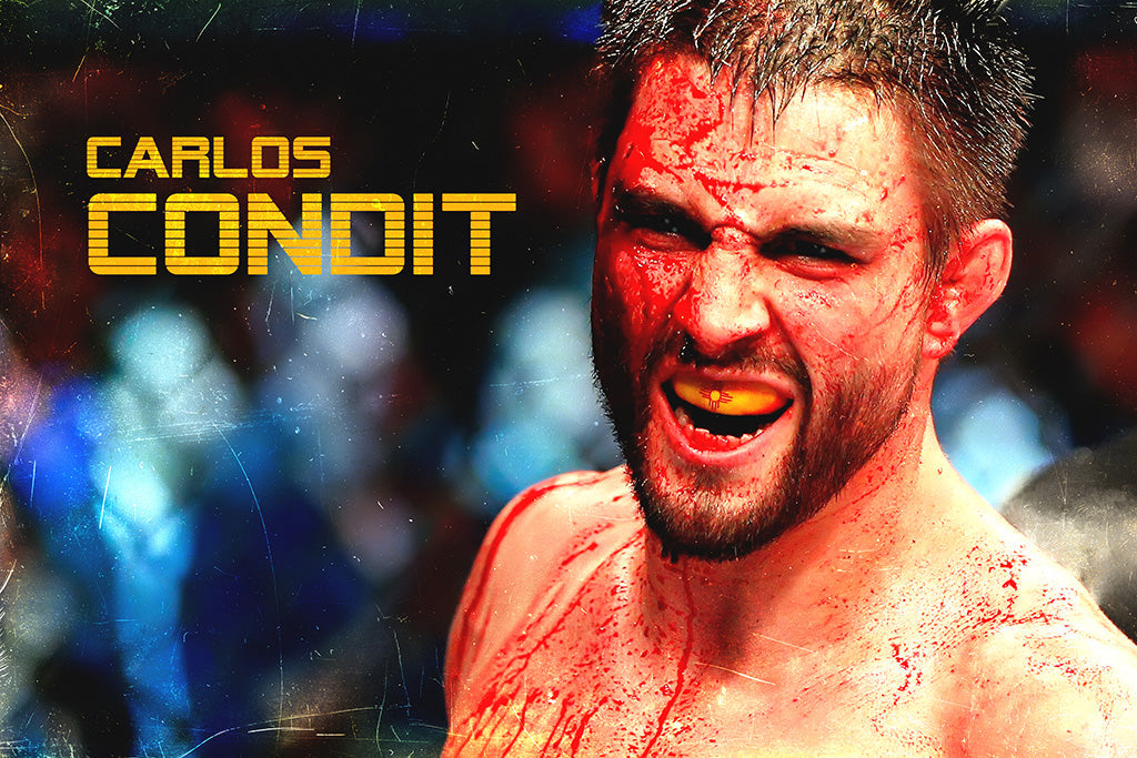 Carlos Condit MMA Sport Art Canvas Poster